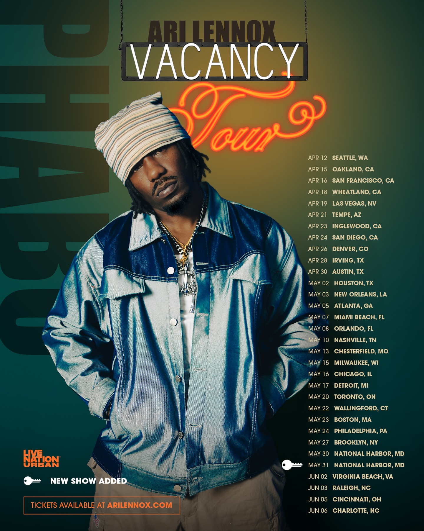 Phabo The Vacancy Tour Poster 2026